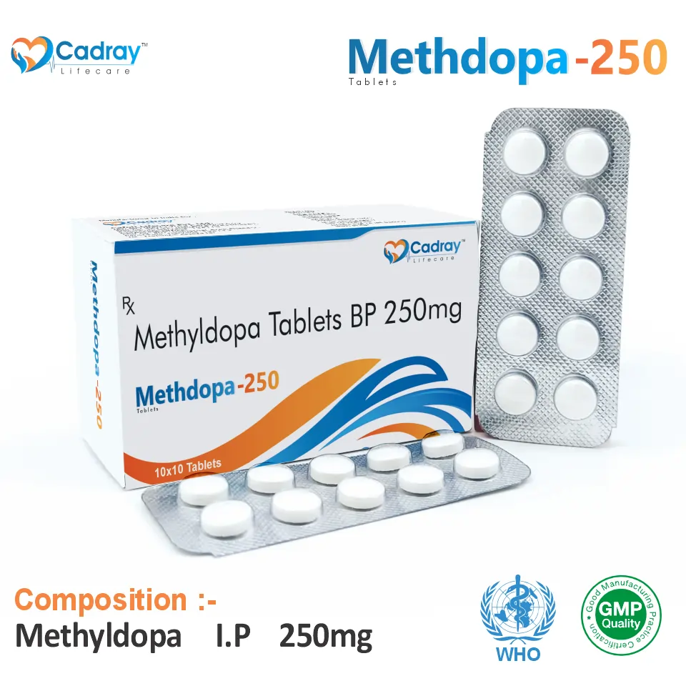 Methyldopa 250 mg Tablet PCD Pharma Franchise
